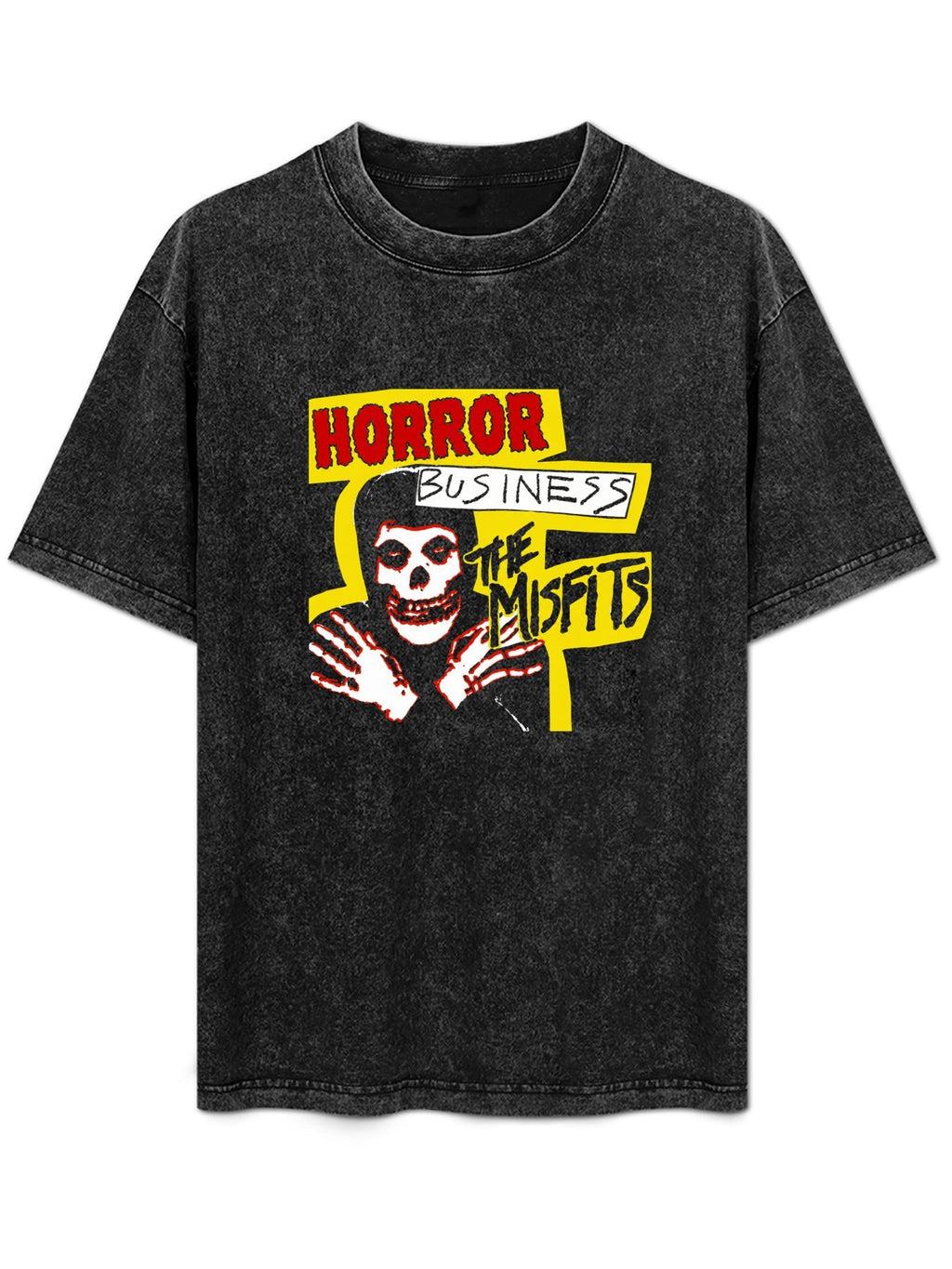 Misfits Horror Business Fiend Skull Graphic T-Shirt