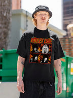 Mötley Crüe Flame Photo Grid Graphic T-Shirt