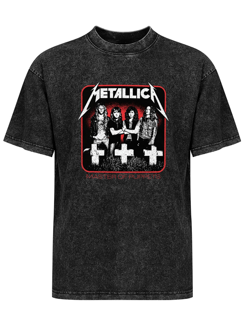 Metallica Master of Puppets Band Graphic T-Shirt
