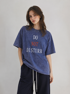 Do Not Disturb Graphic Washed T-Shirt