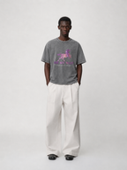 On My Way Horse Graphic Washed T-Shirt