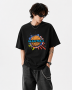 Basketball Graphic Black T-Shirt