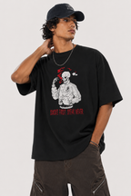 Smoke First Speak Never Skull Graphic T-Shirt