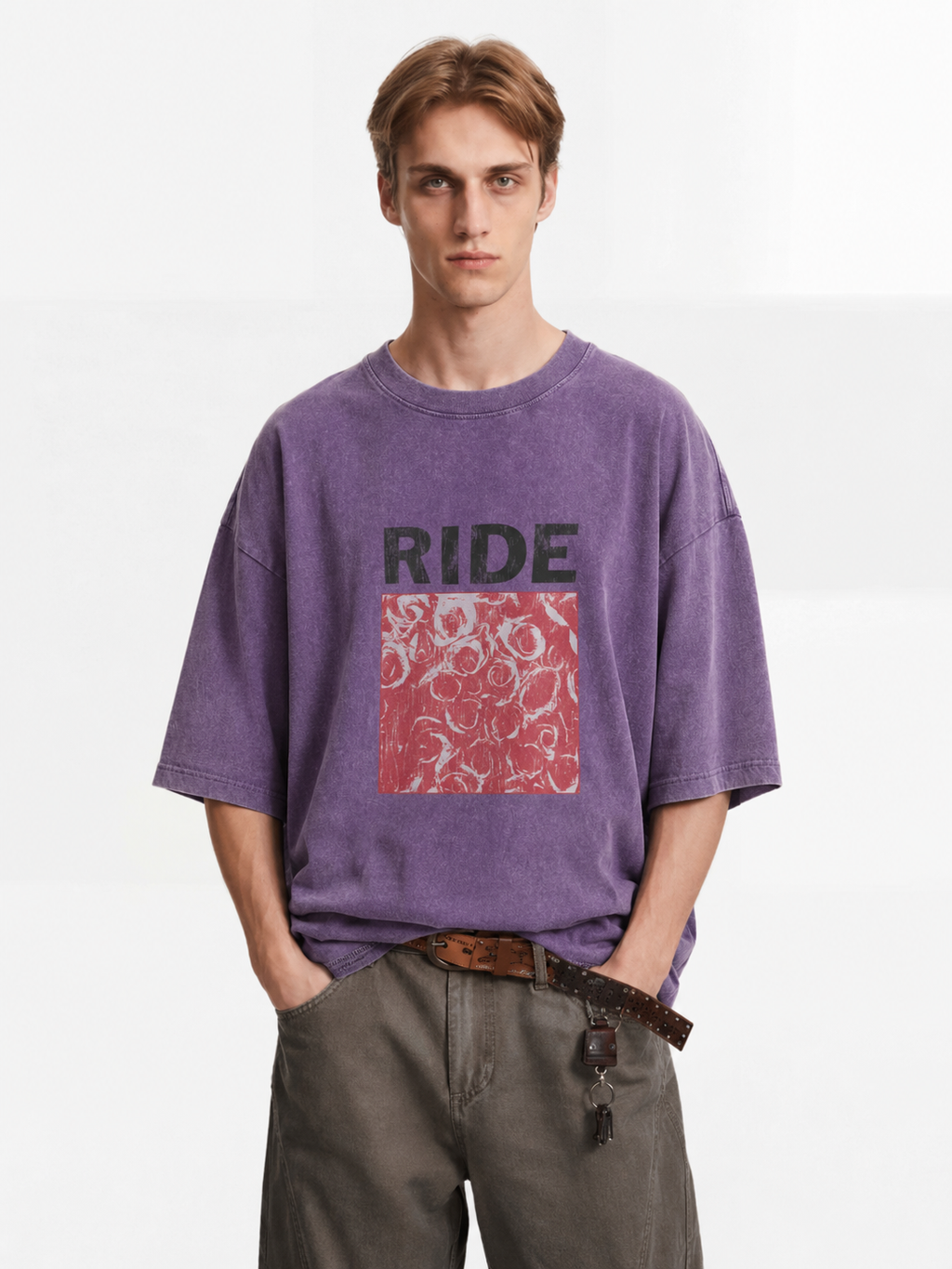 Ride Graphic Washed T-Shirt