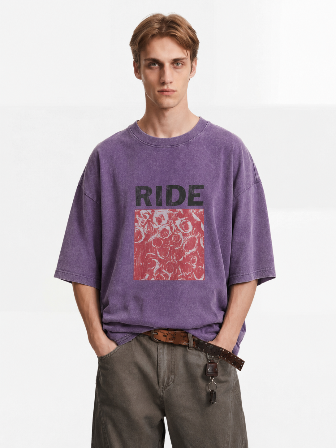 Ride Graphic Washed T-Shirt