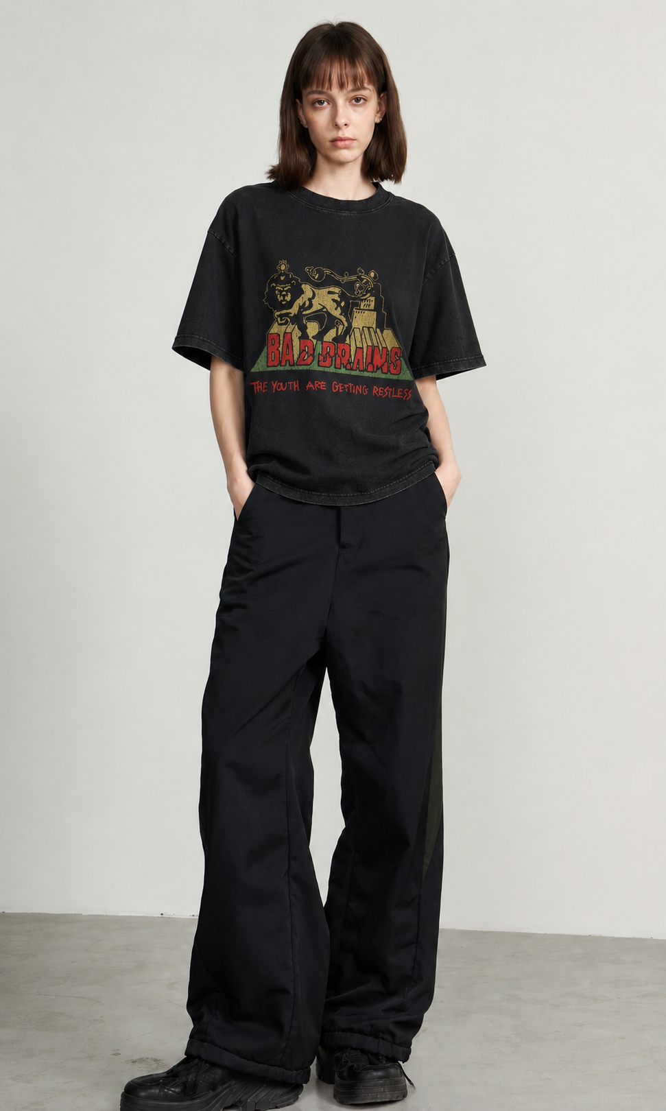 Bad Brains The Youth Are Getting Restless Graphic T-Shirt