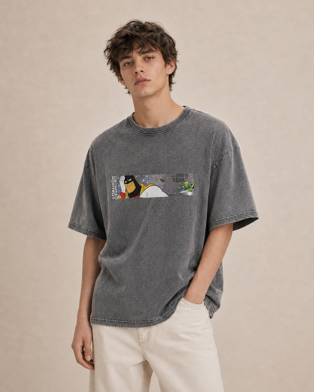 Cartoon Network Retro Graphic Washed T-Shirt
