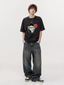 Grinning Gorilla Graphic Washed T-Shirt