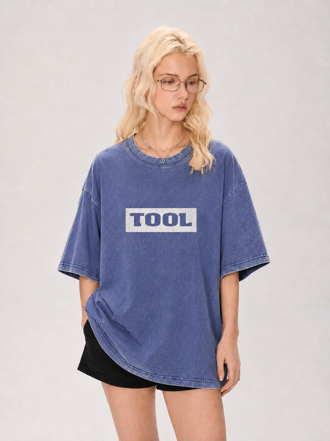 Tool Logo Graphic Washed T-Shirt
