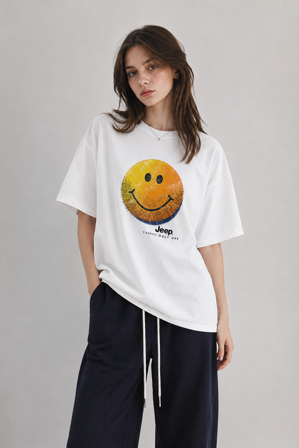 Jeep Smiley Graphic T-Shirt