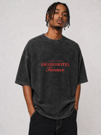 Grand Hotel Tremezzo Washed Graphic T-Shirt