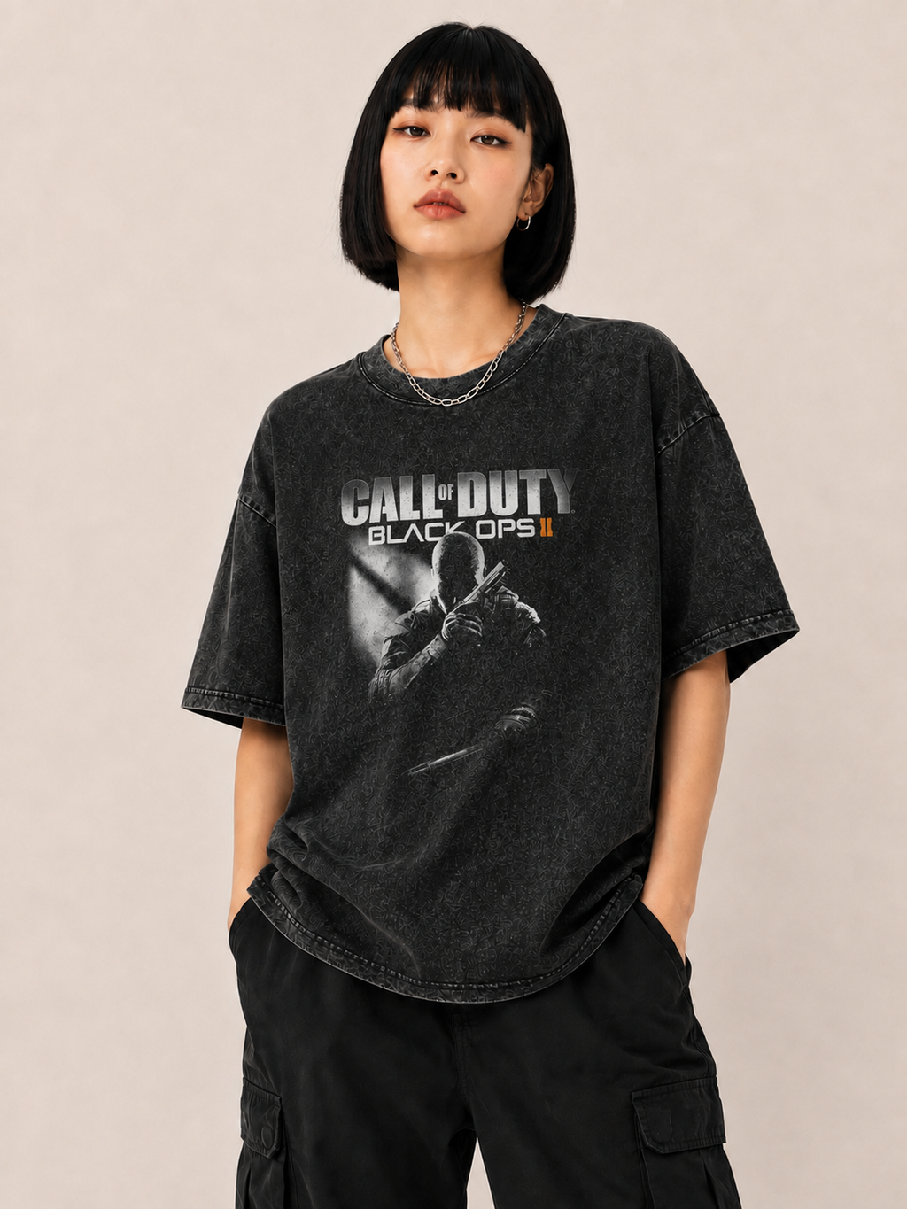 Call of Duty Black Ops II Washed Graphic T-Shirt
