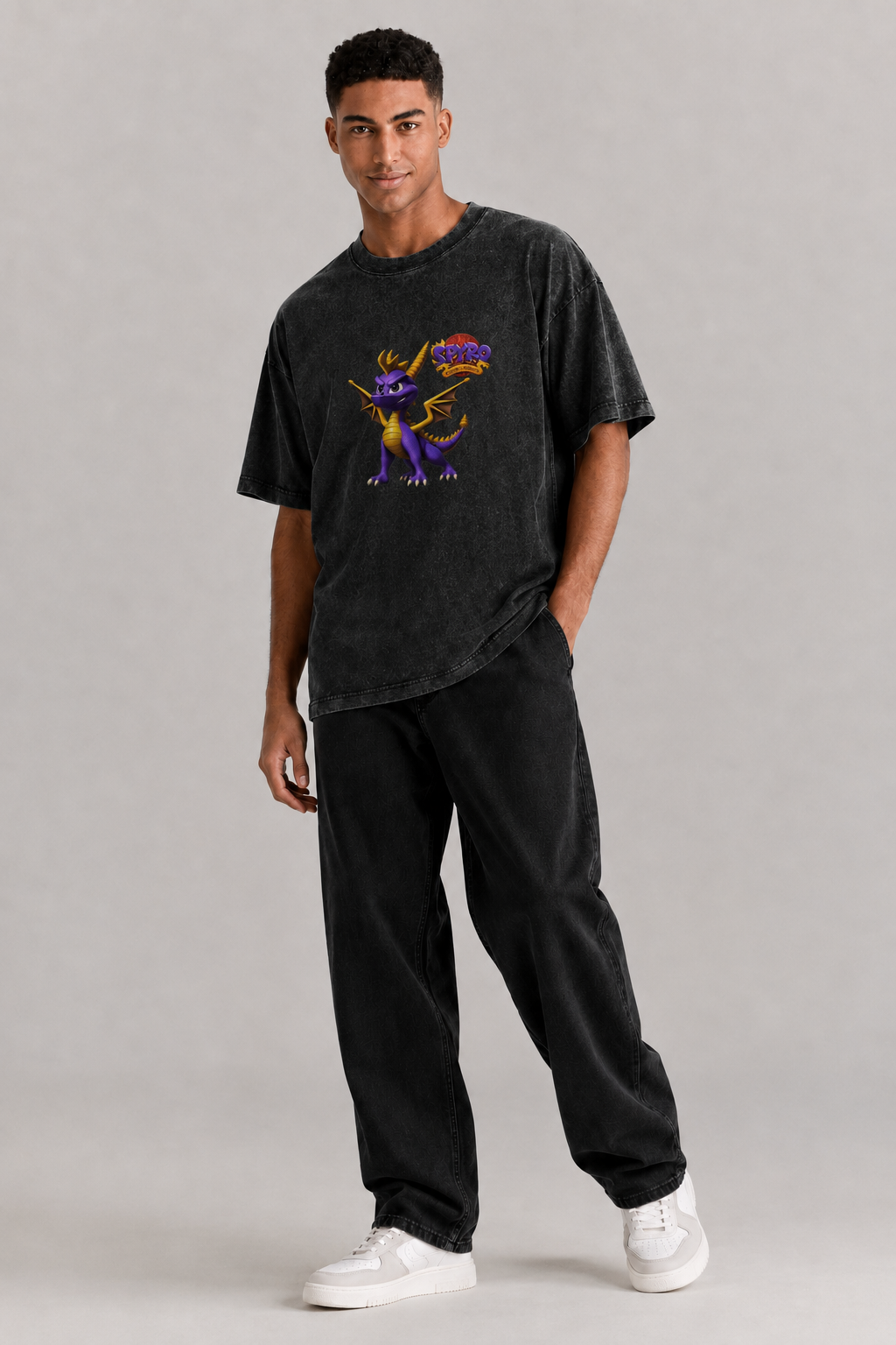 Spyro Dragon Washed Graphic T-Shirt