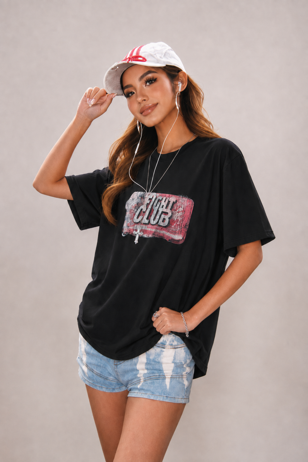 Fight Club Soap Bar Graphic Black T-Shirt