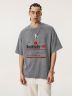 Quaalude 300 Vintage Label Graphic Washed T-Shirt
