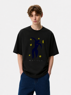 Matisse Abstract Figure Graphic Black T-Shirt