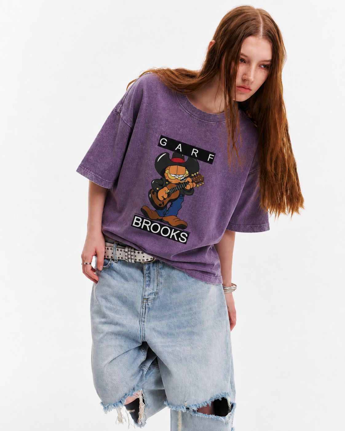 Garf Brooks Graphic Washed T-Shirt