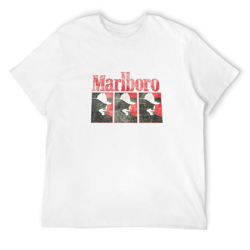 Marlboro Cowboy Graphic Black T-Shirt