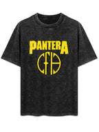 Pantera CFH Yellow Logo Graphic T-Shirt