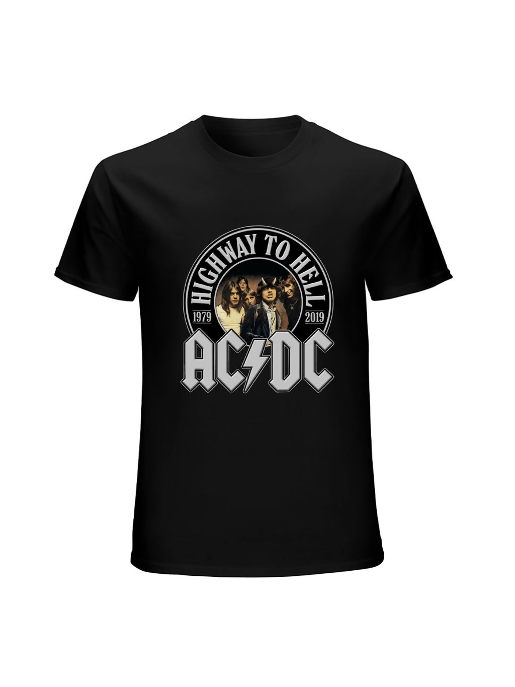 AC/DC Band Portrait Vintage Anniversary Rock T-Shirt