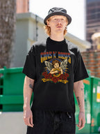 Guns N’ Roses Sweet Child O’ Mine Cherub Rose Graphic T-Shirt