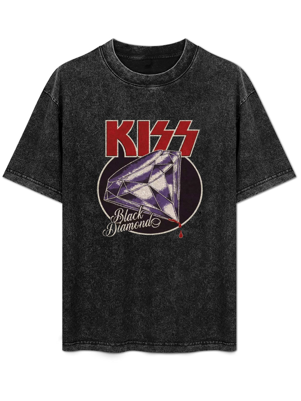 KISS Black Diamond Graphic T-Shirt
