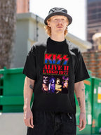 KISS Alive II Live Performance Vintage Concert T-Shirt