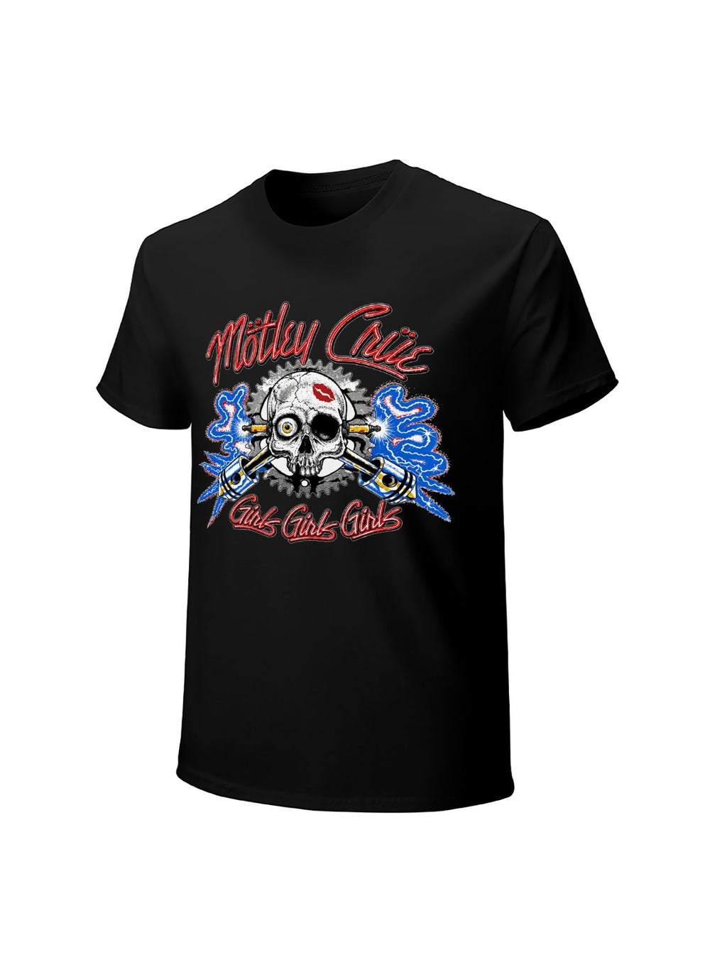 Mötley Crüe Girls Girls Girls Motorcycle Graphic T-Shirt