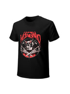 Mayhem Skull Flame Black Metal T-Shirt