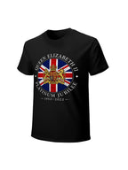 Queen Elizabeth II Platinum Jubilee Union Jack Graphic T-Shirt