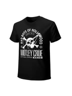 Mötley Crüe Bad Boys Of Hollywood Skull Graphic T-Shirt