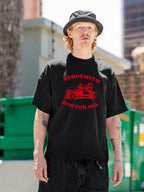 Aerosmith Boston Truck Vintage Graphic T-Shirt