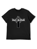 Black Sabbath Gothic Cross Greatest Hits Vintage T-Shirt