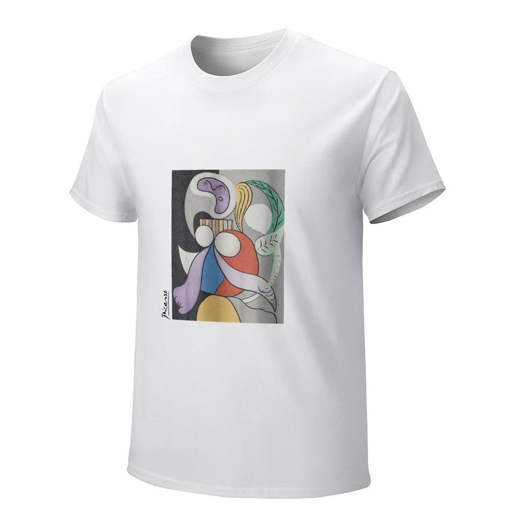 Abstract Picasso Art Graphic T-Shirt