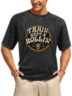 Aerosmith Train Kept A-Rollin’ Graphic T-Shirt