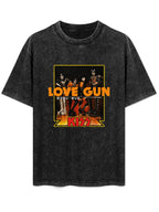 KISS Love Gun Japanese Poster Graphic T-Shirt