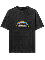 Twin Peaks Sheriff Department Graphic Washed T-Shirt