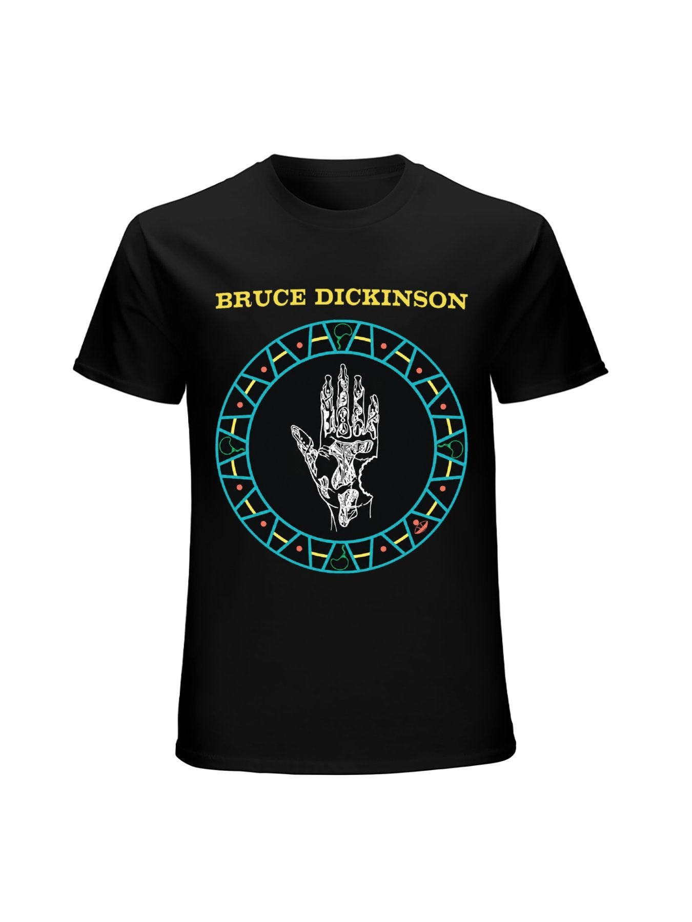 Bruce Dickinson Skeletal Hand Graphic T-Shirt