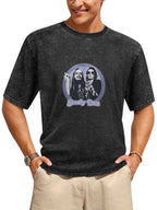 Steely Dan Portrait Graphic Washed T-Shirt