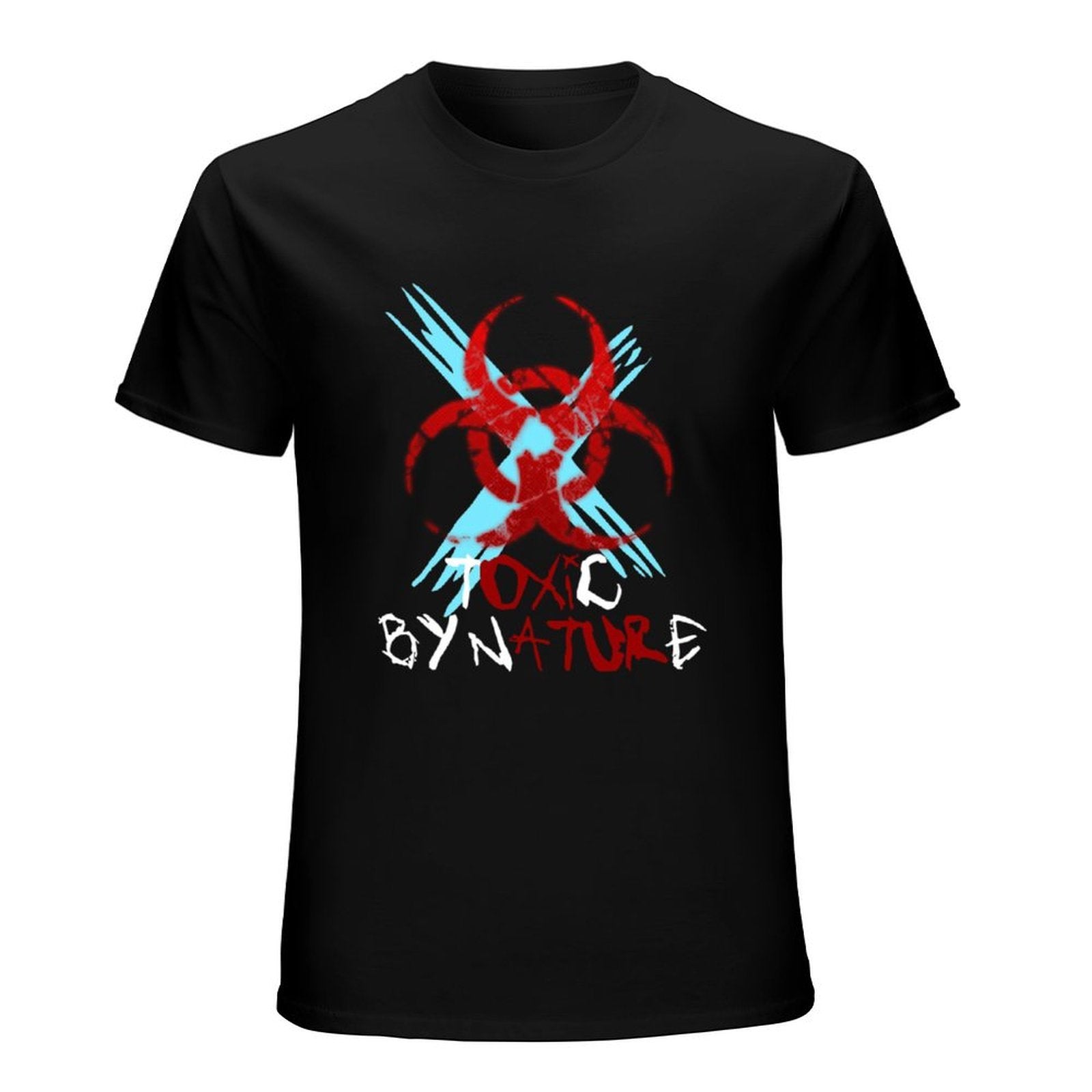 Toxic by Nature Biohazard Graphic Black T-Shirt Secondary image