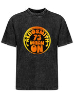 Aerosmith 73 Dream On Circle Graphic T-Shirt