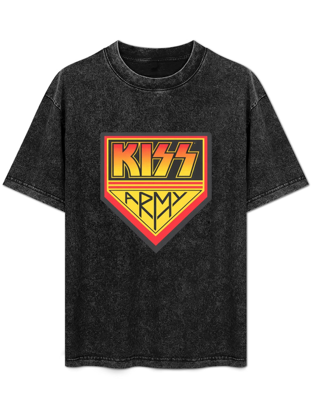KISS Army Shield Logo Graphic T-Shirt