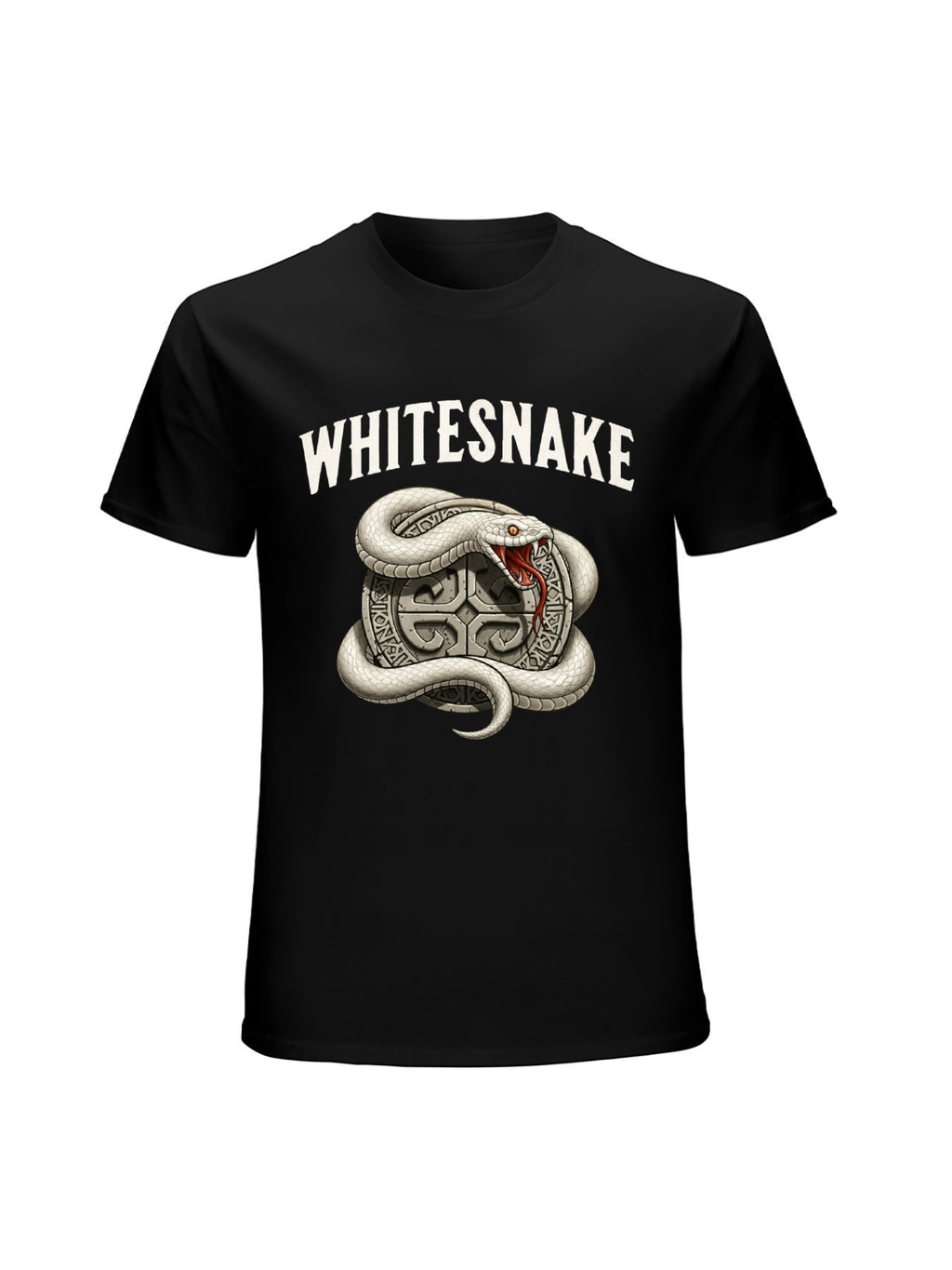 Whitesnake Coiled Serpent Vintage Rock T-Shirt