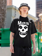 Misfits Classic Skull Logo Graphic T-Shirt