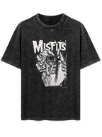 Misfits Undead Fiend Horror Artwork Graphic T-Shirt