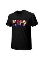 KISS Concert Stage Logo Vintage Rock T-Shirt
