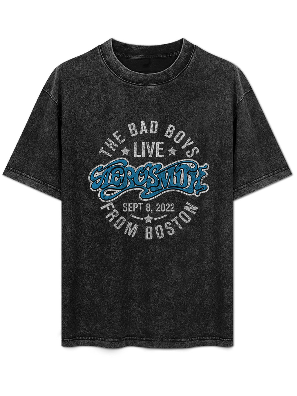 Aerosmith The Bad Boys Live From Boston Graphic T-Shirt