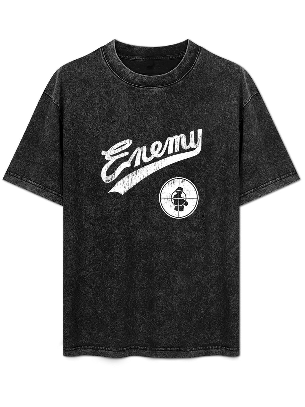 Enemy Target Logo Graphic Washed T-Shirt