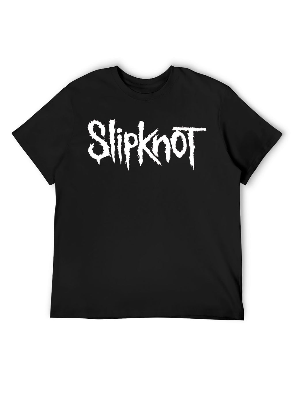 Slipknot White Logo Graphic T-Shirt