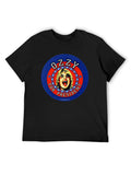 Ozzy Portrait Campaign Badge Vintage Rock T-Shirt